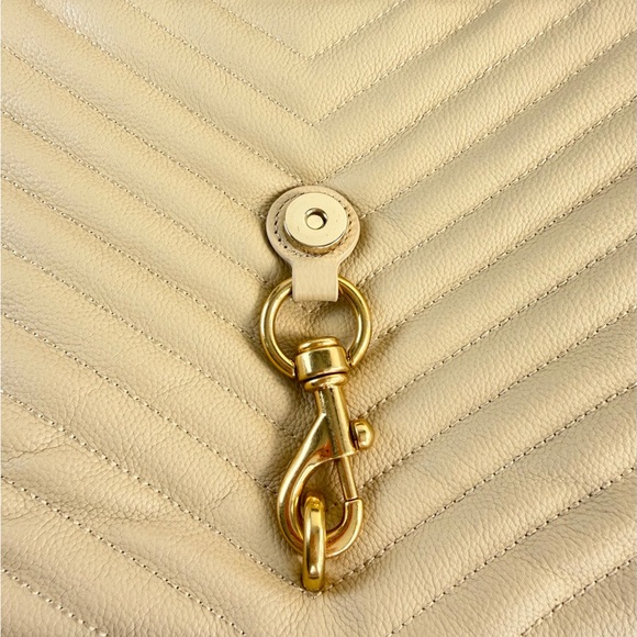 Rebecca Minkoff Edie Quilted Leather Convertible Crossbody Bag EUC - Picture 9 of 13